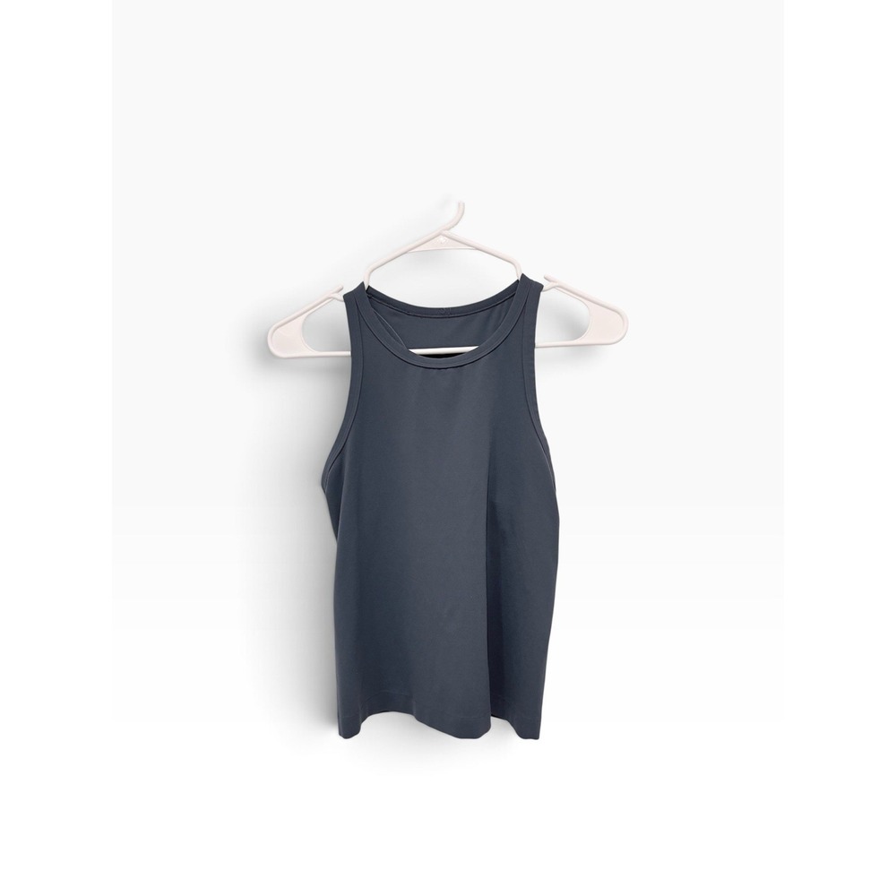 Lululemon Womens Racerback Tank Top Blue Yoga Gym Size 4